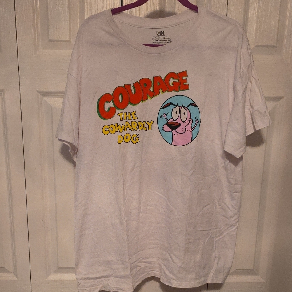 Cartoon Network White Short Sleeve Tee with Playful Graphic